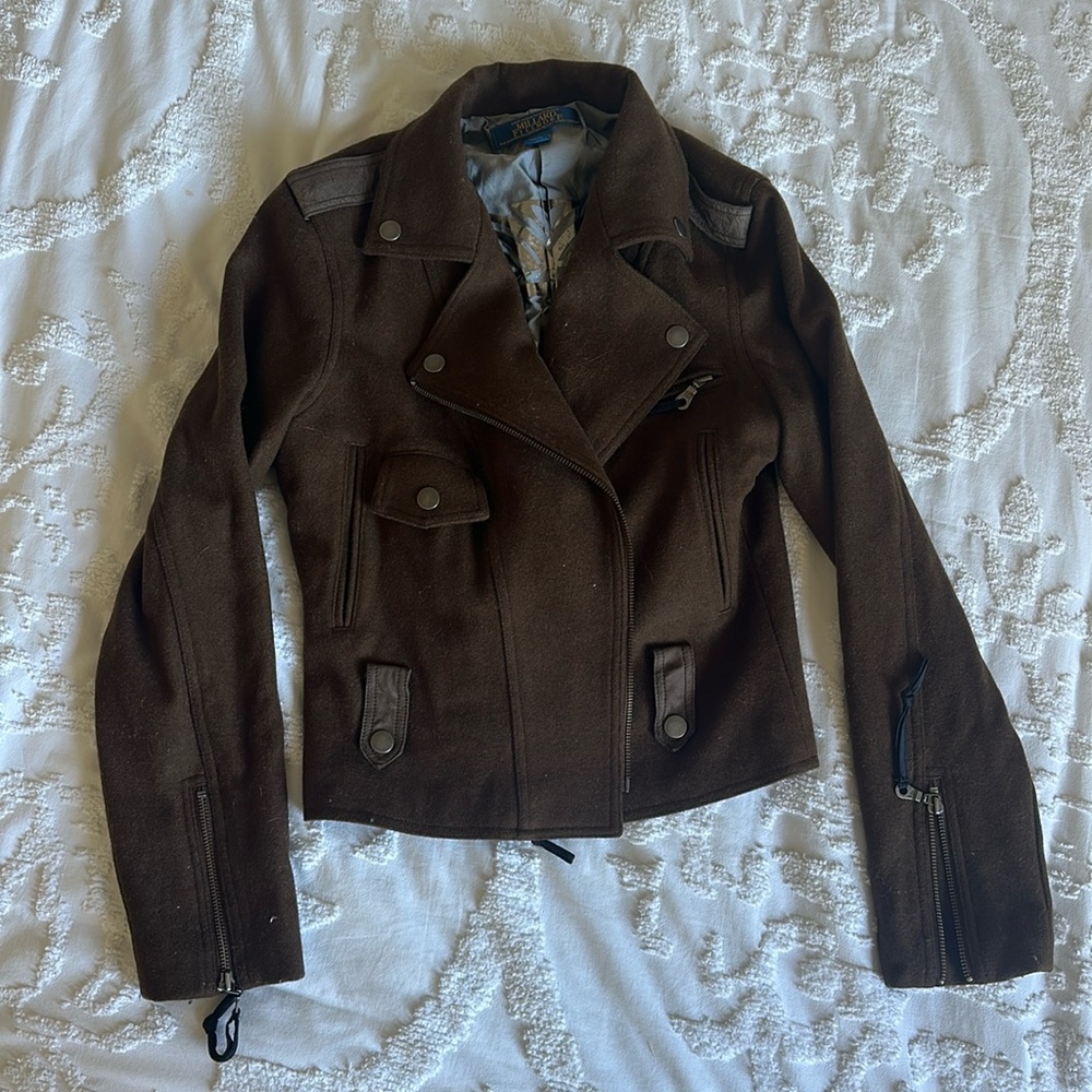 Brown Wool Jacket | Millard Fillmore Designs
